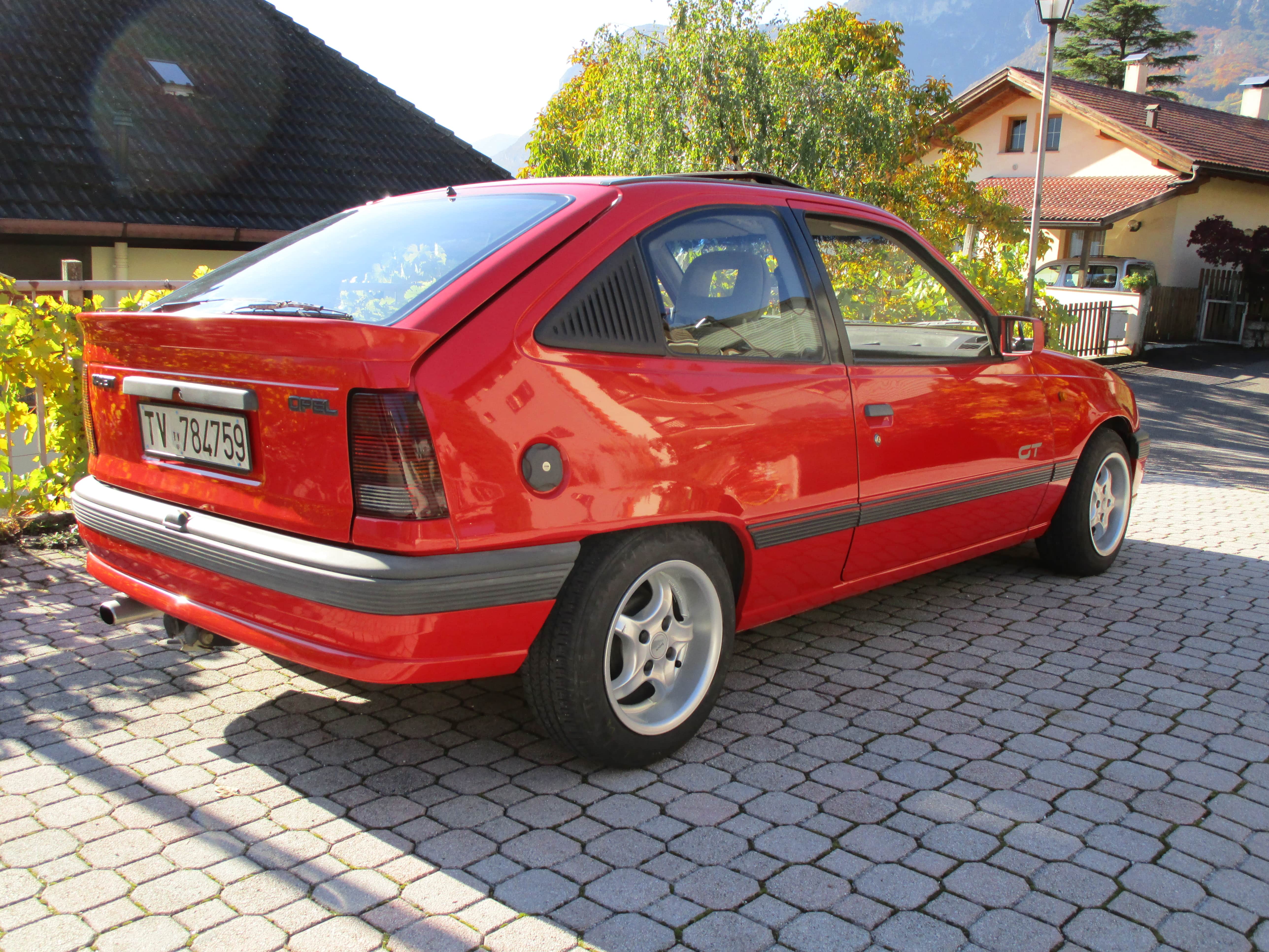 Opel kadett e тюнинг