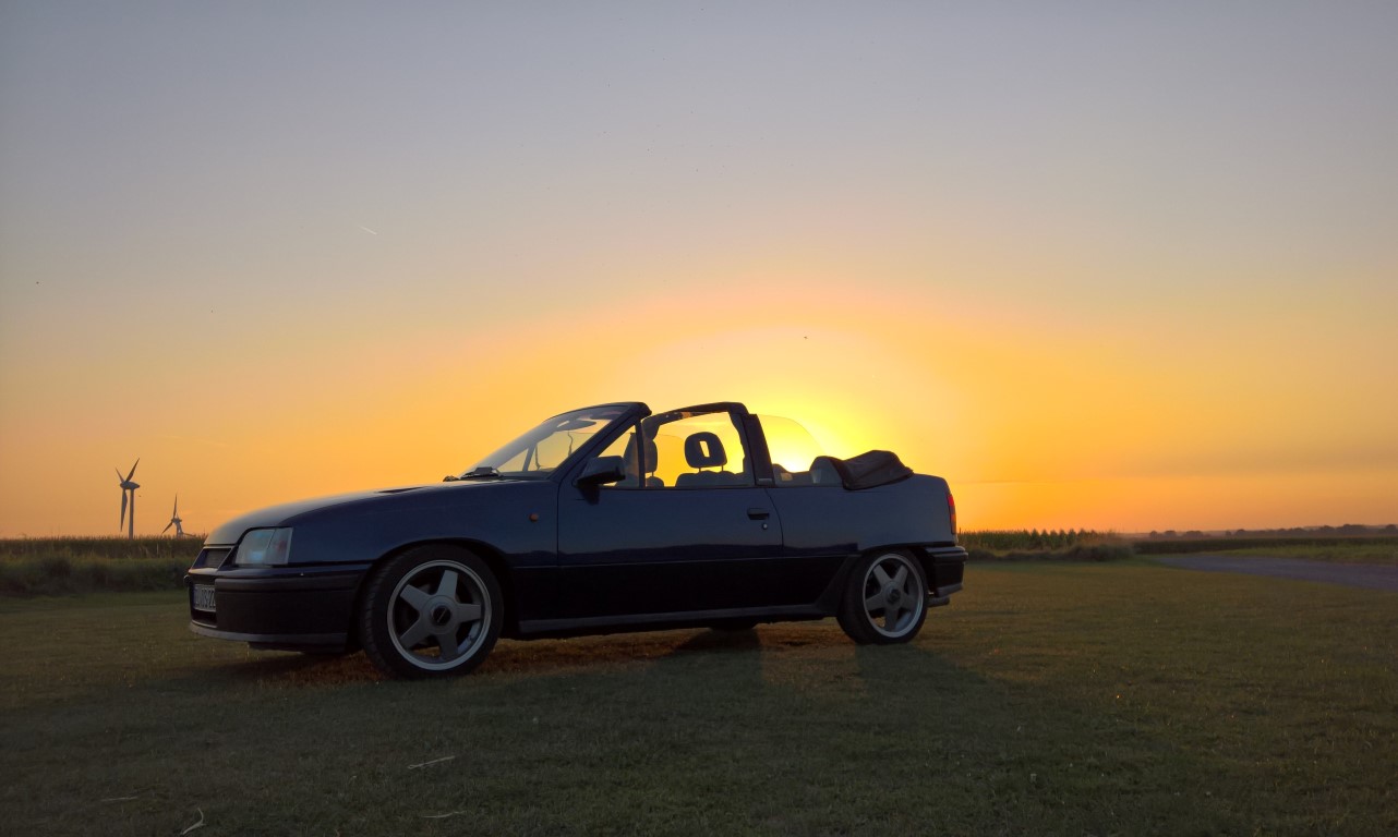 Cabrio auf Wanderschaft