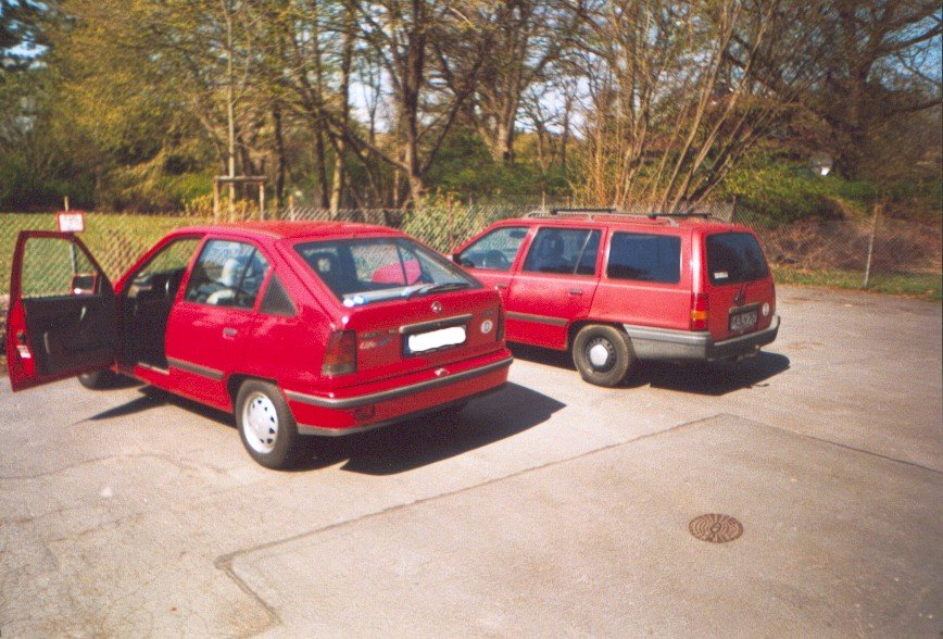 Parken neben Artgenossen 2002