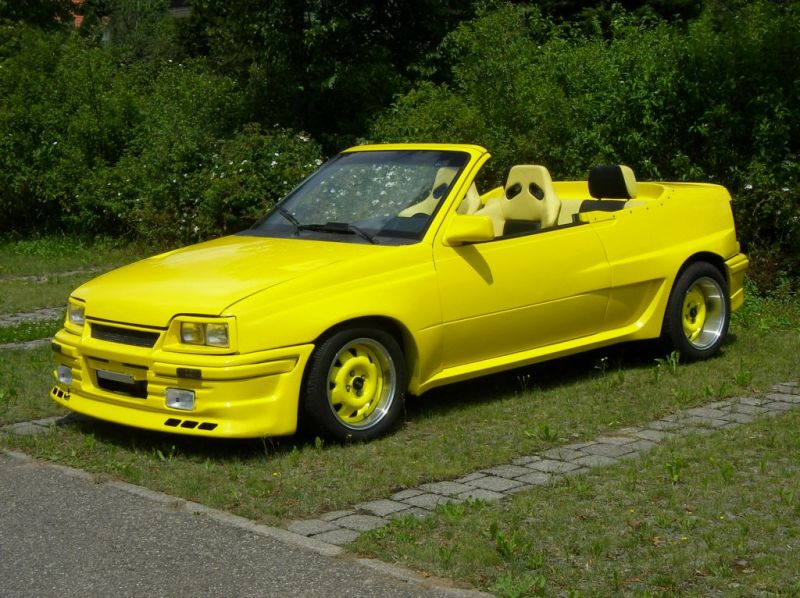 E Kadett Cabrio Umbau Baumgärtner