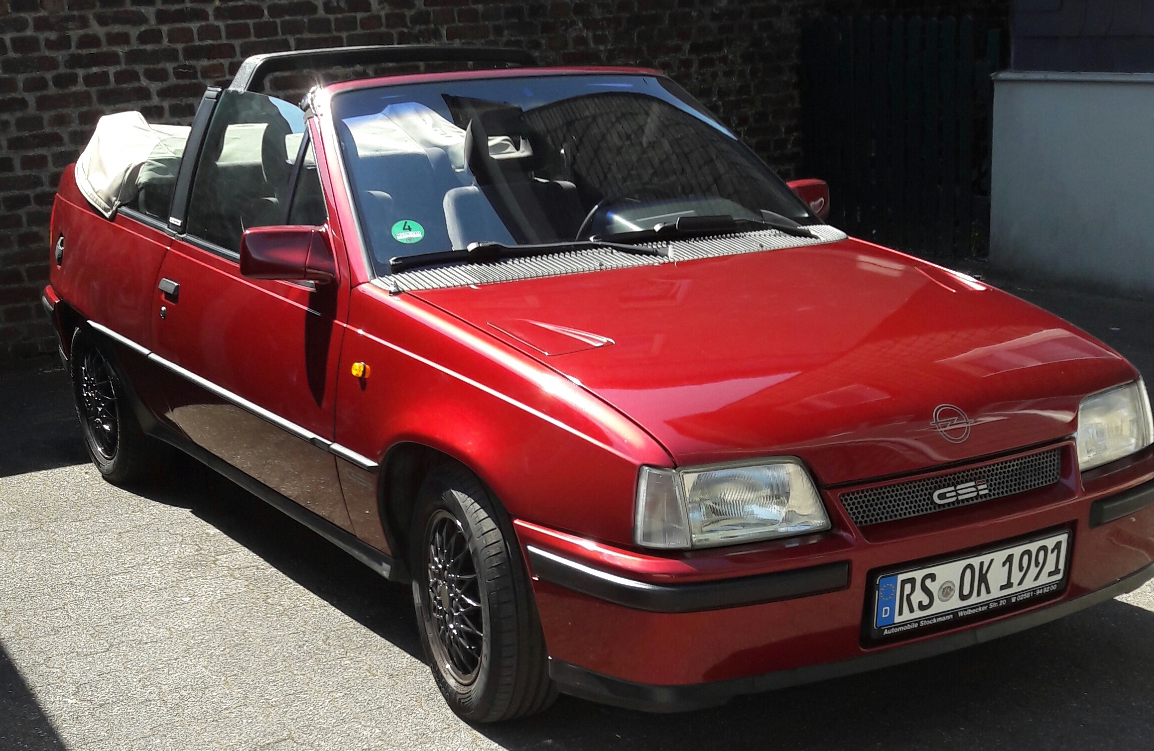 Fertig für die erste Ausfahrt