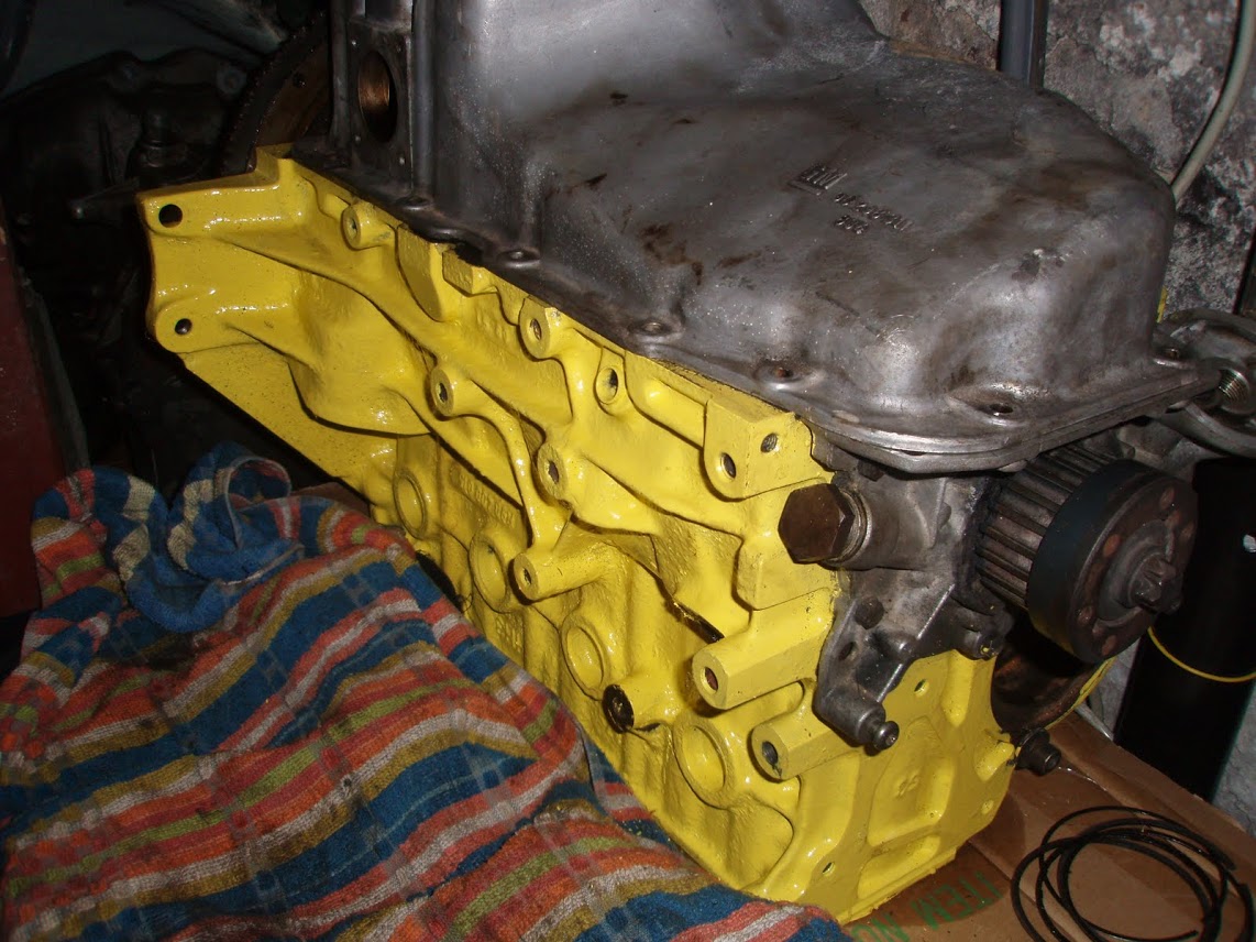 block und Ölwanne C20XE für piston 20SEH