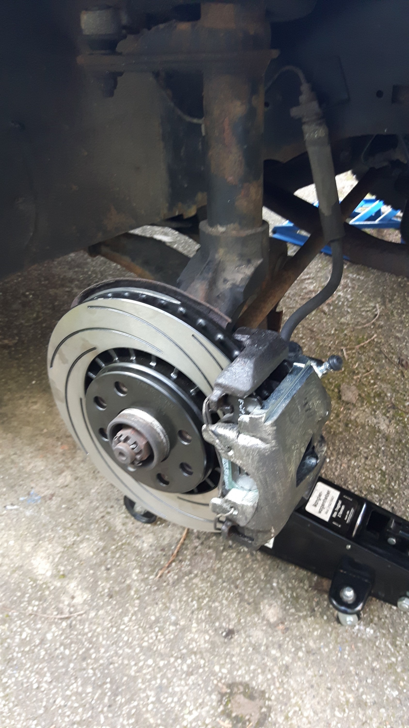 GSI Bremse mit Tarox Scheibe - Probleme damit beseitigt