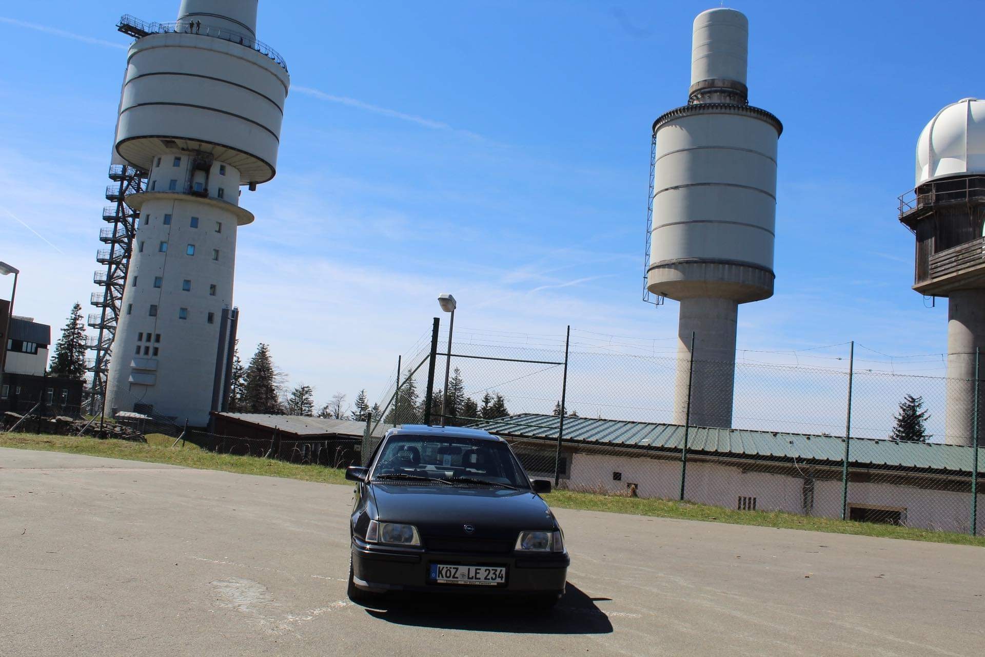 Kadett 1.6i auf dem Hohenbogen ( Sektor f )