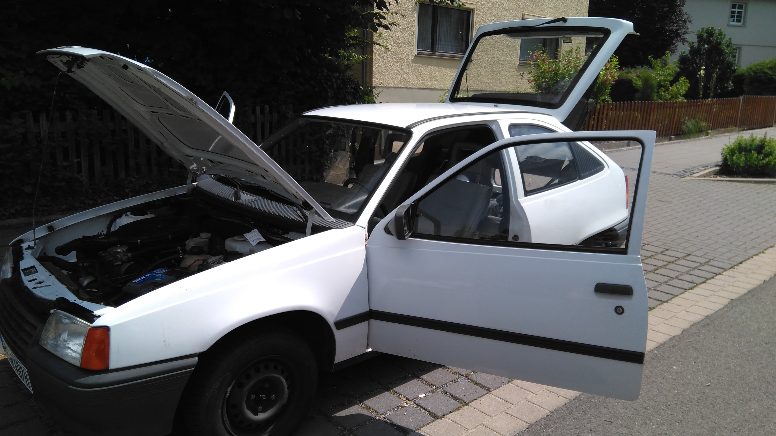 Opel Kadett E CC aus 1987 unverbastelt Originalzustand mit H-Kennzeichen selten 75 PS