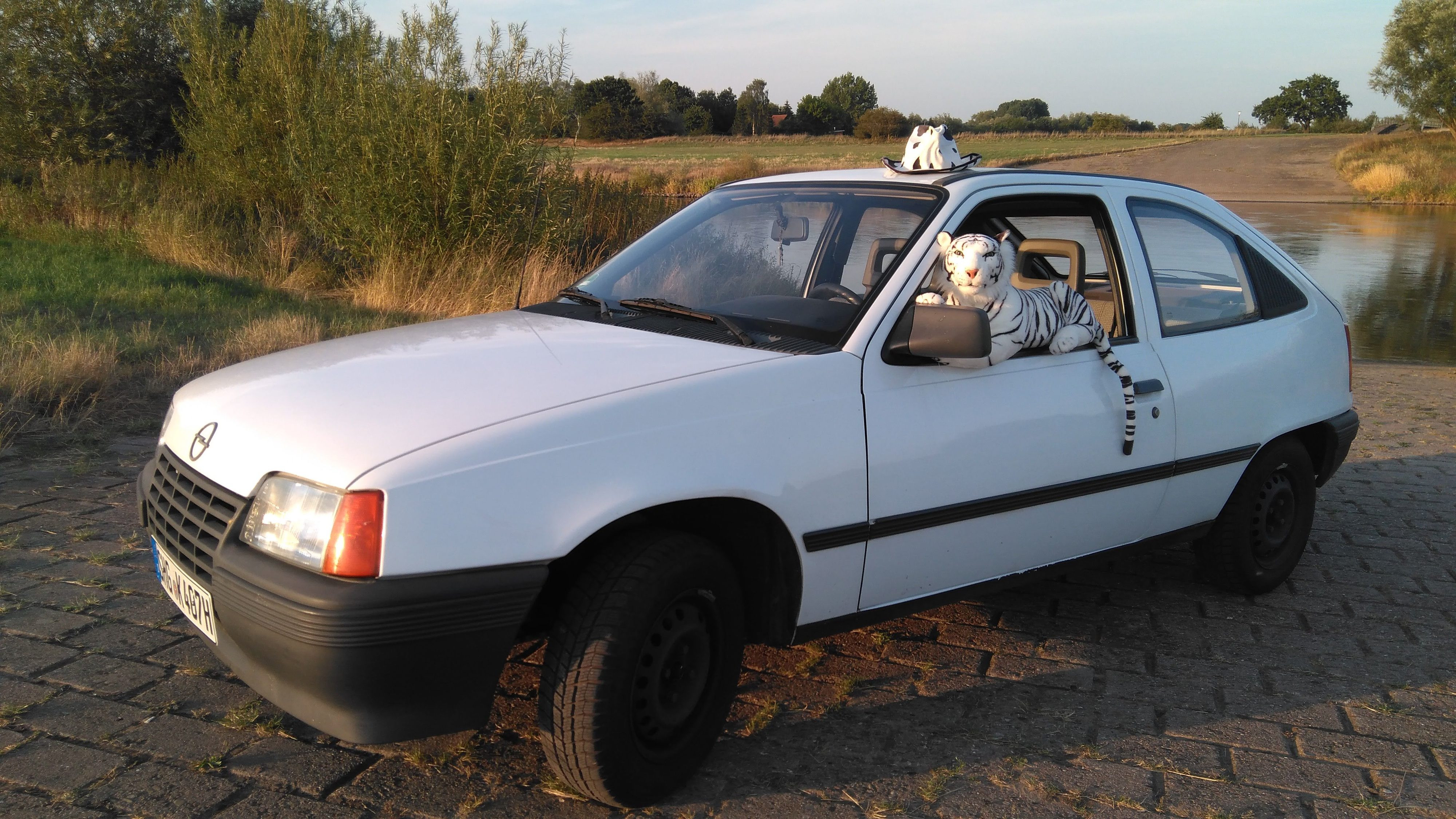 Fahrer träumt vom wilden Westen