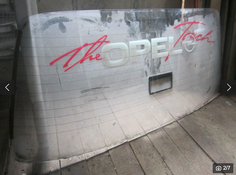 Heckscheibe Kadett C