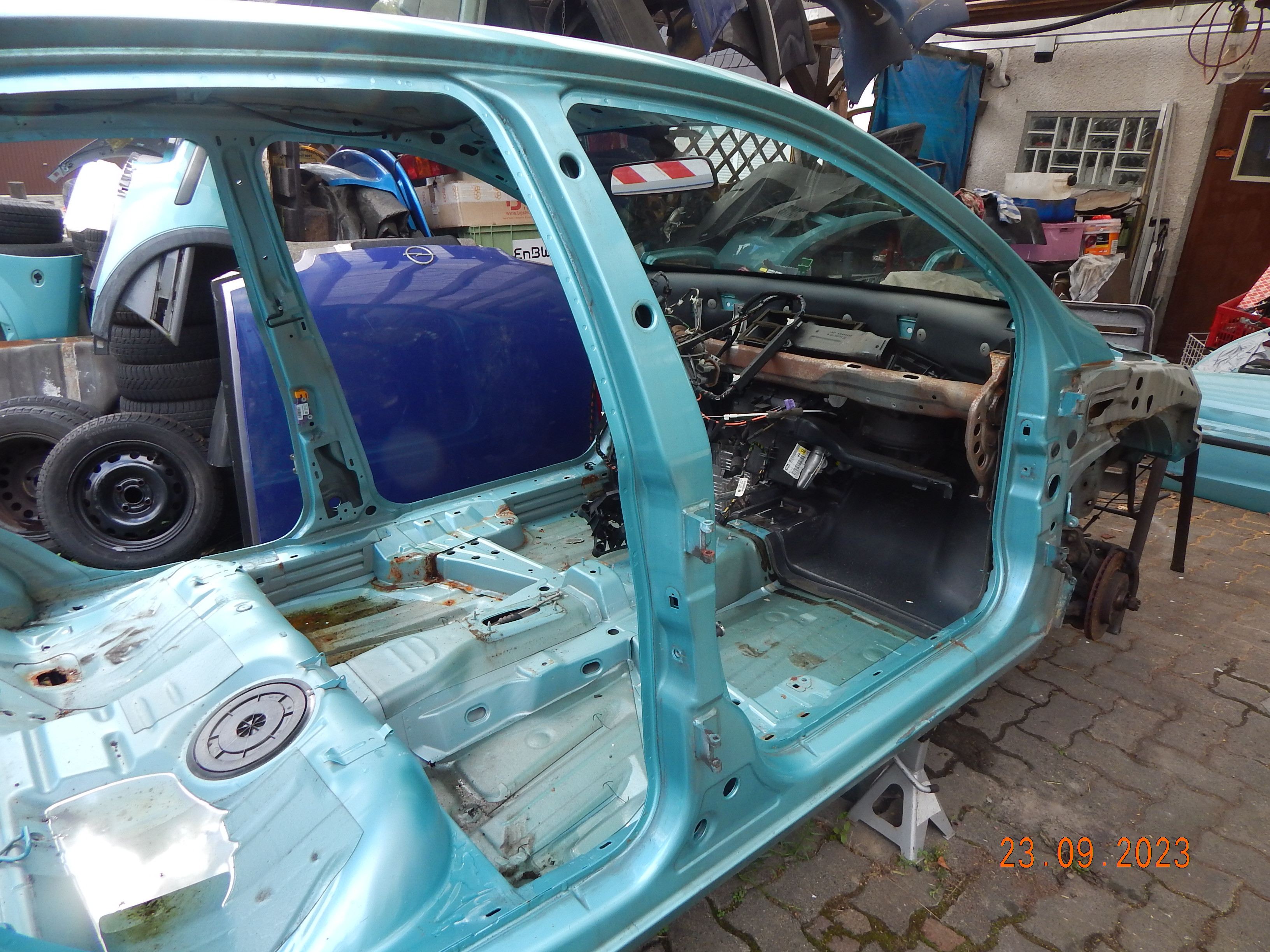 Corsa C Schlachtung im Gange