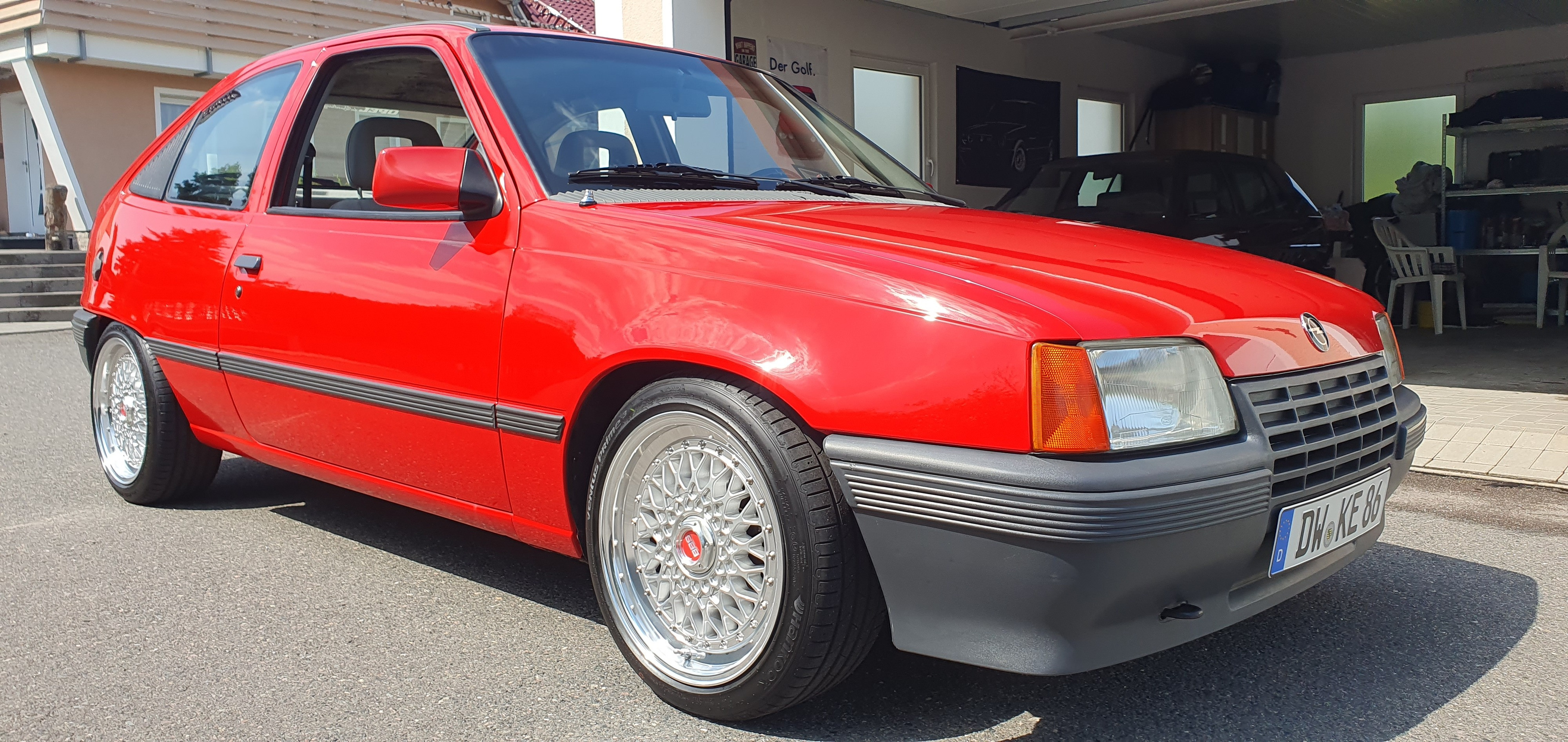 Kadett E K.A.W. und 16"