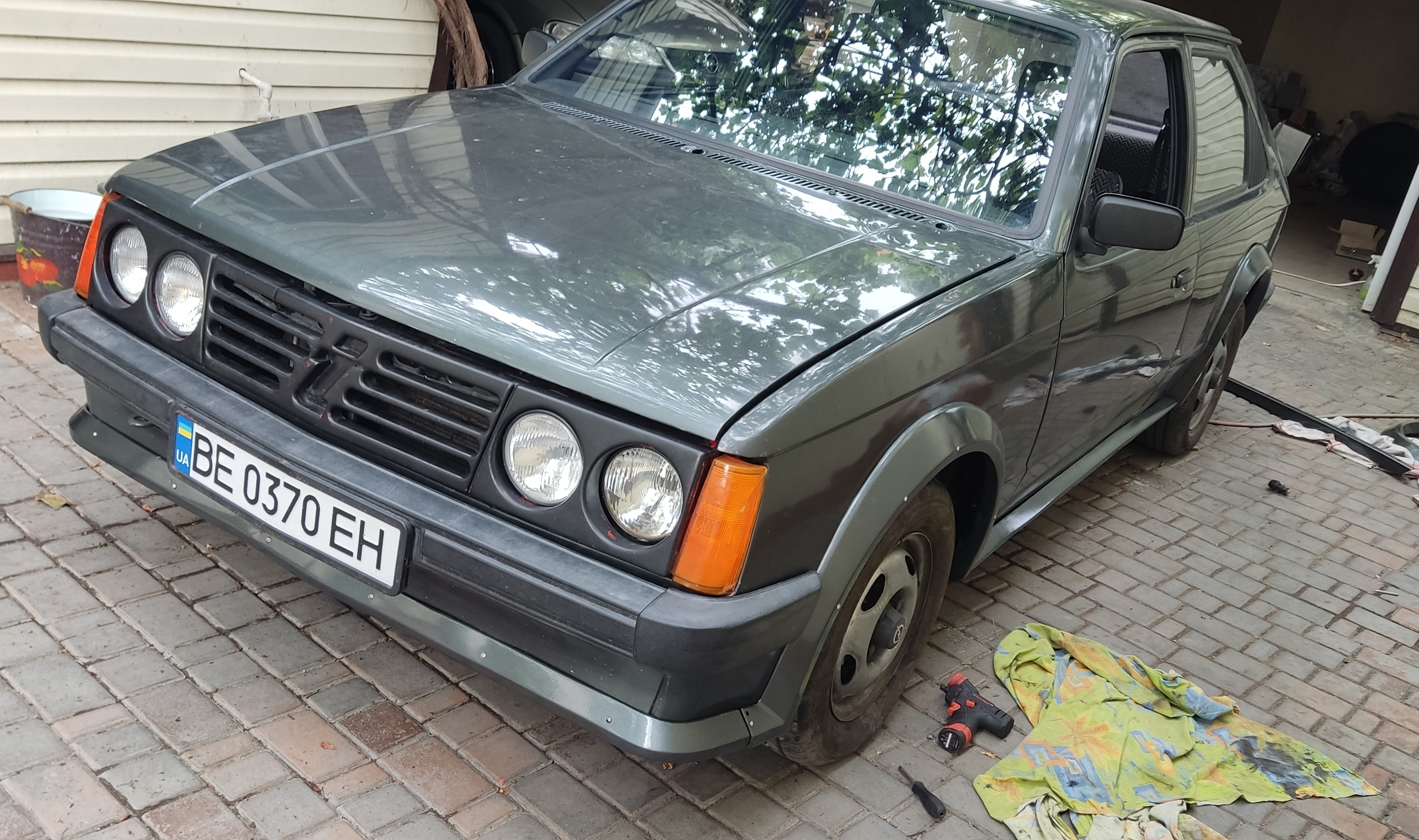 Ich habe ein Bodykit angelegt