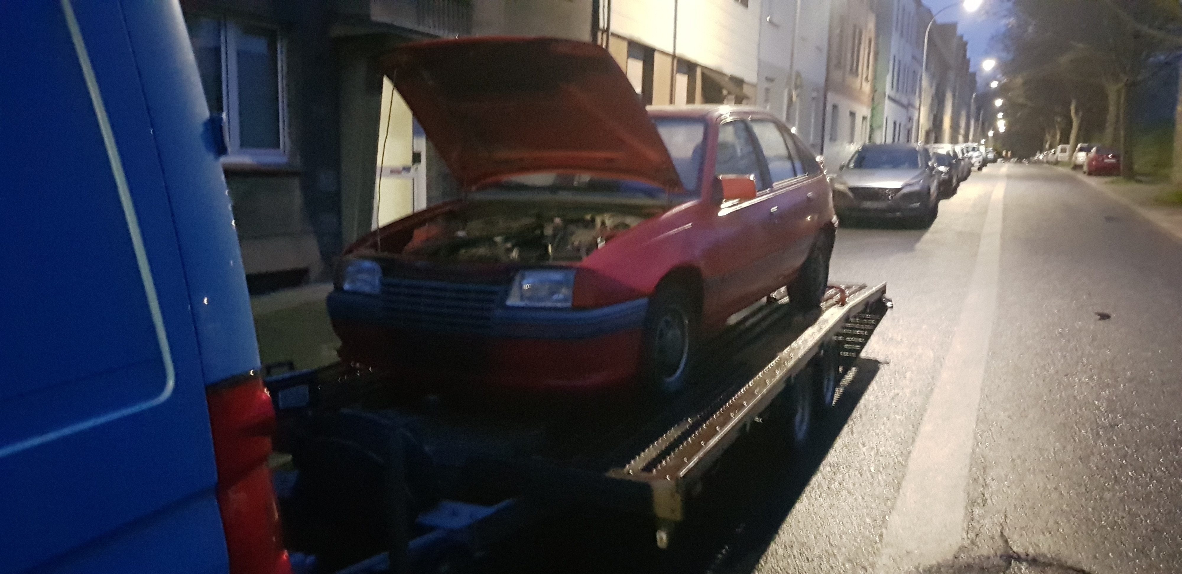 Der Kadett wurde geliefert