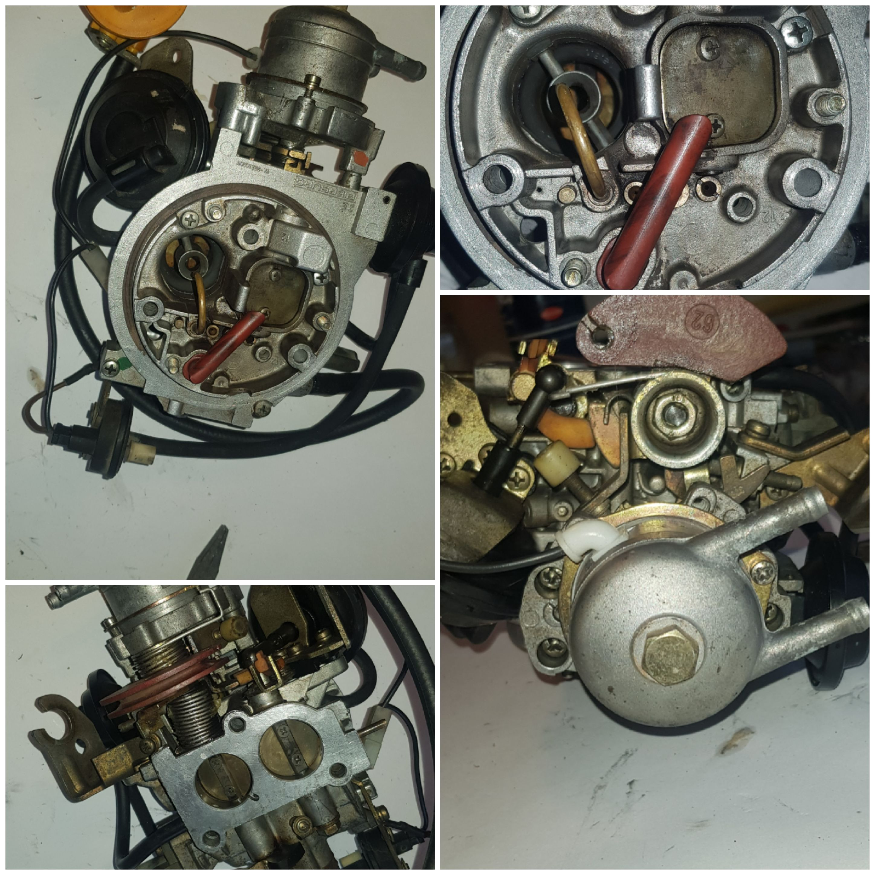 Da der Wagen erst mit Gasspiel an ging. Lag es am verkockten Vergaser