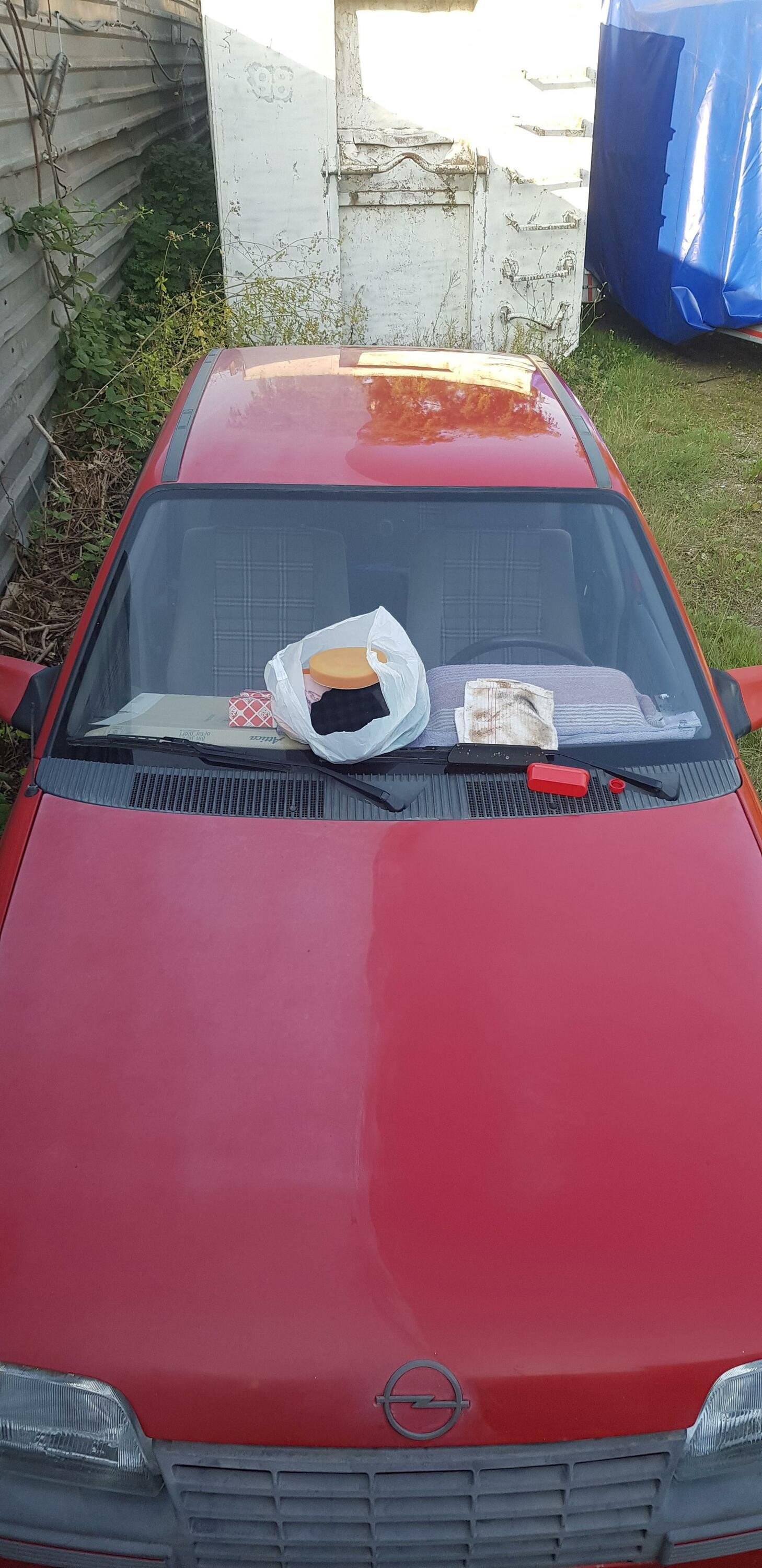 1x mit Lackreiniger drüber