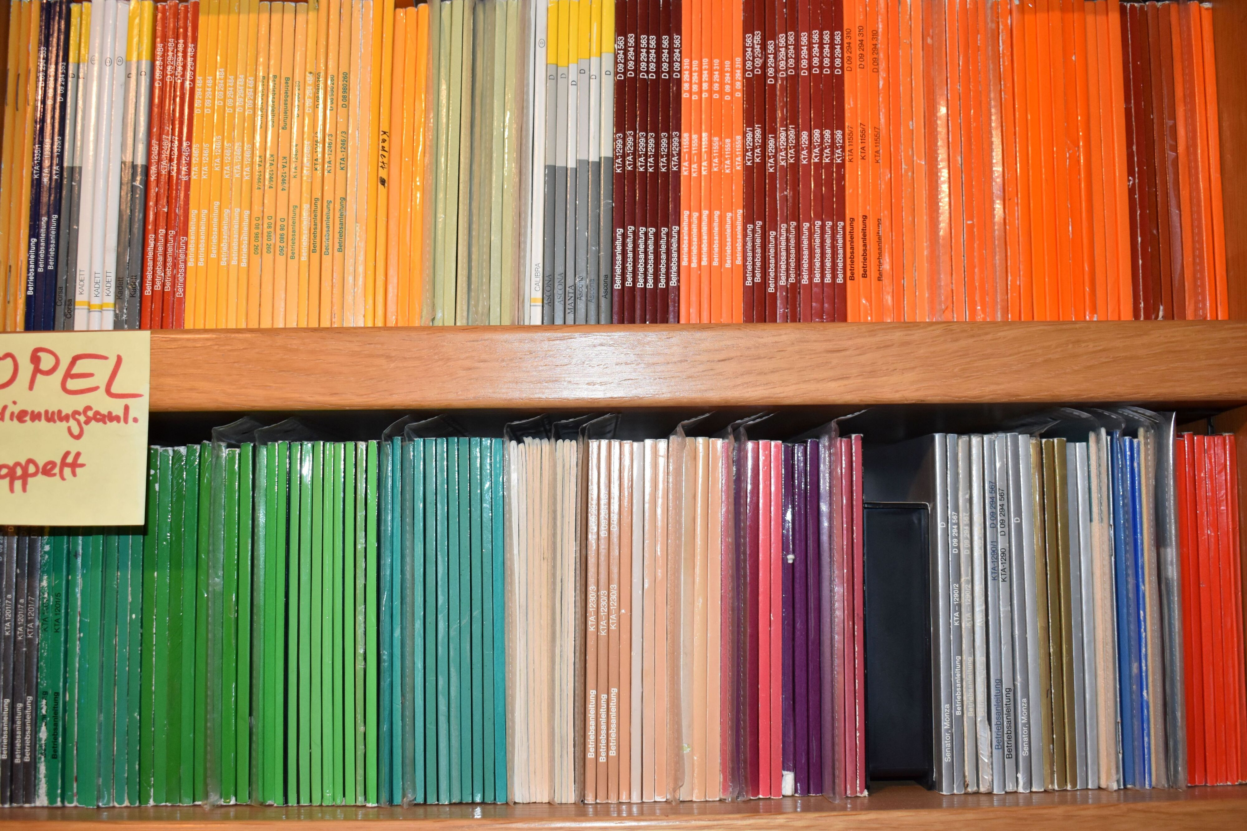 Bedienungsanleitungen OPEL 1963 - 1986