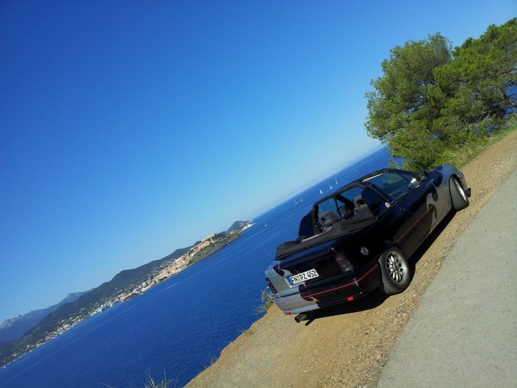 Kadett Cabrio auf Elba