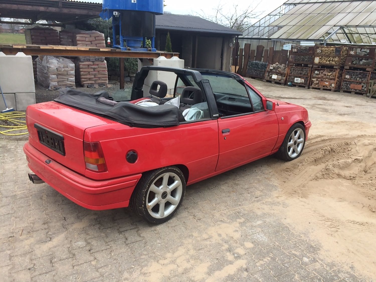 Nach 4 Jahren Standzeit in einer Scheune