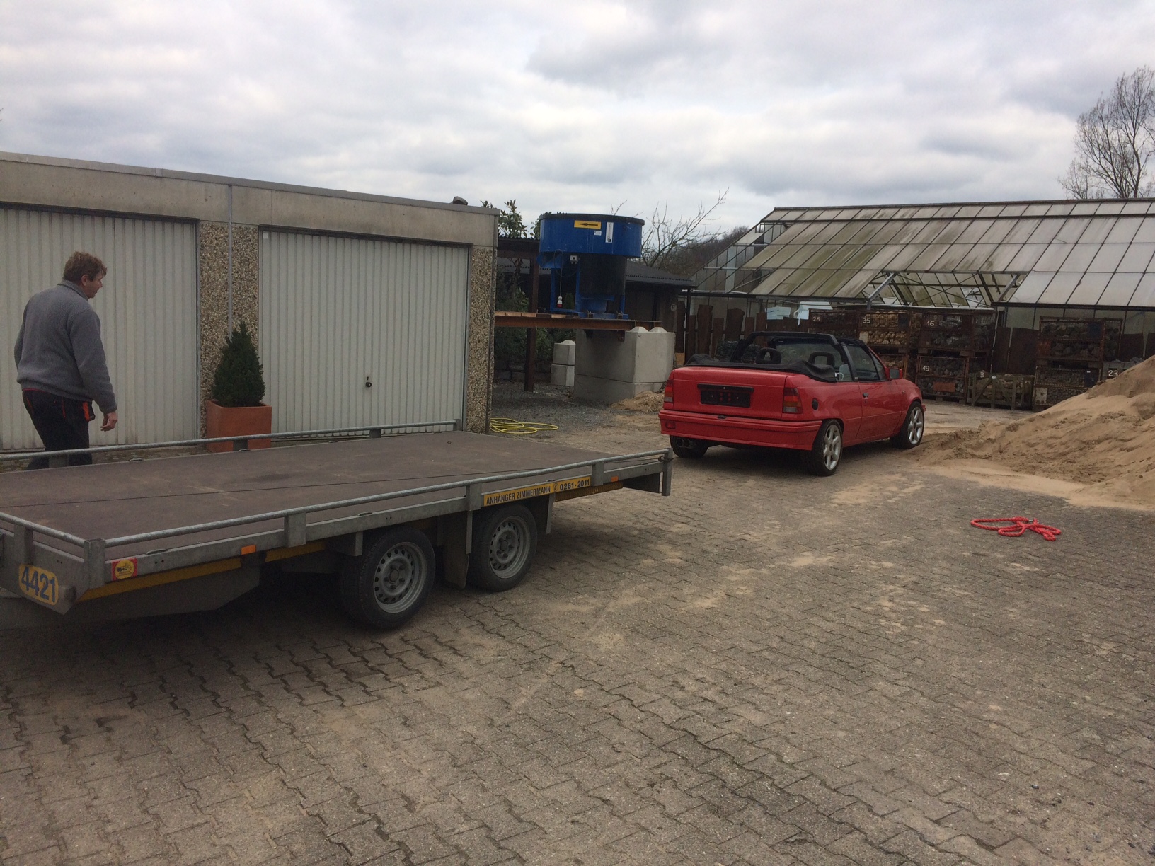 Nach 4 Jahren Standzeit in einer Scheune