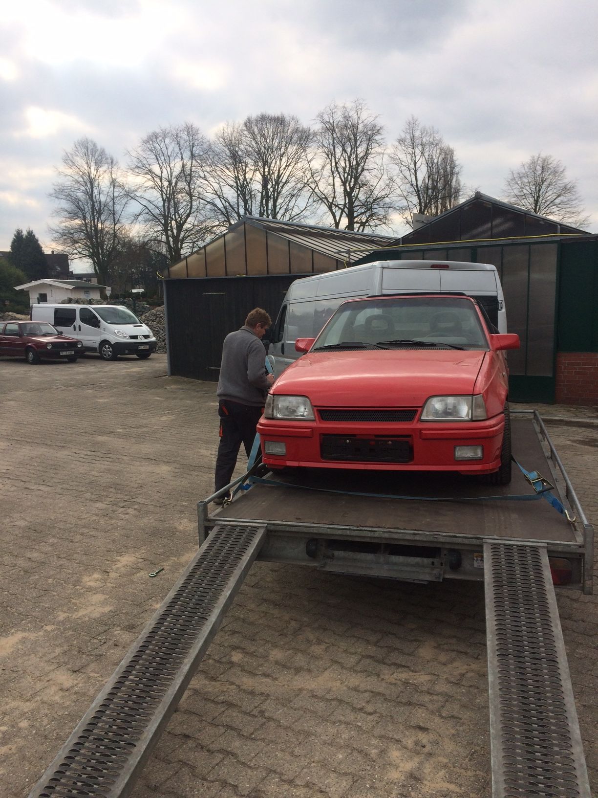 Nach 4 Jahren Standzeit in einer Scheune