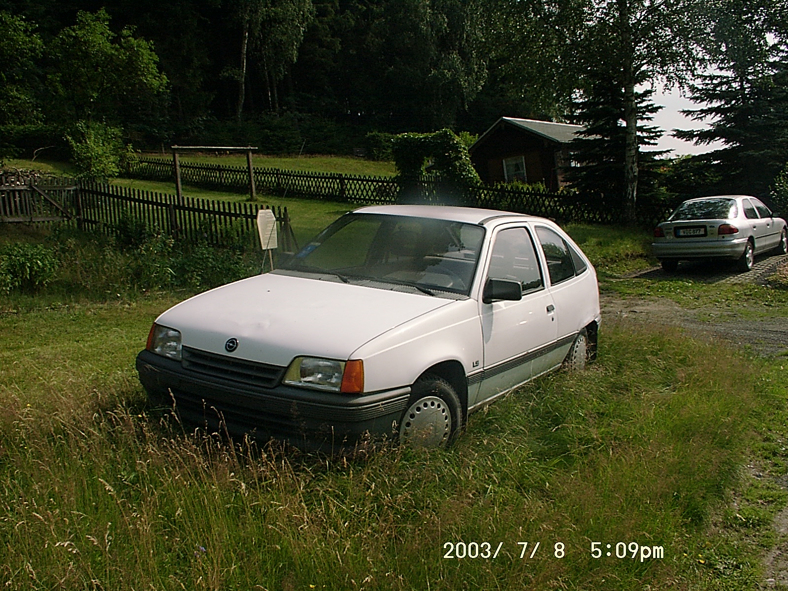 Kadett Nr. 2 vor der Bergung