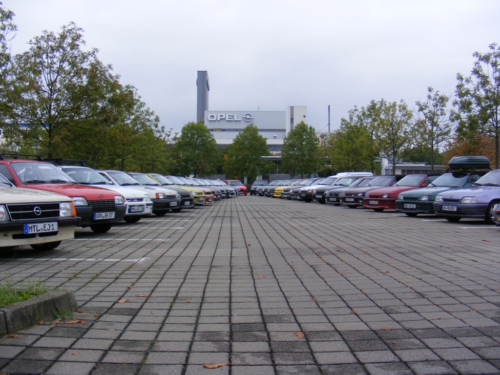 1. Zentrales Kadett-Forum Treffen 17.10.2015 Opel Werk Eisenach