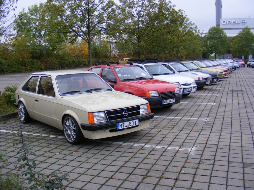 1. Zentrales Kadett-Forum Treffen 17.10.2015 Opel Werk Eisenach
