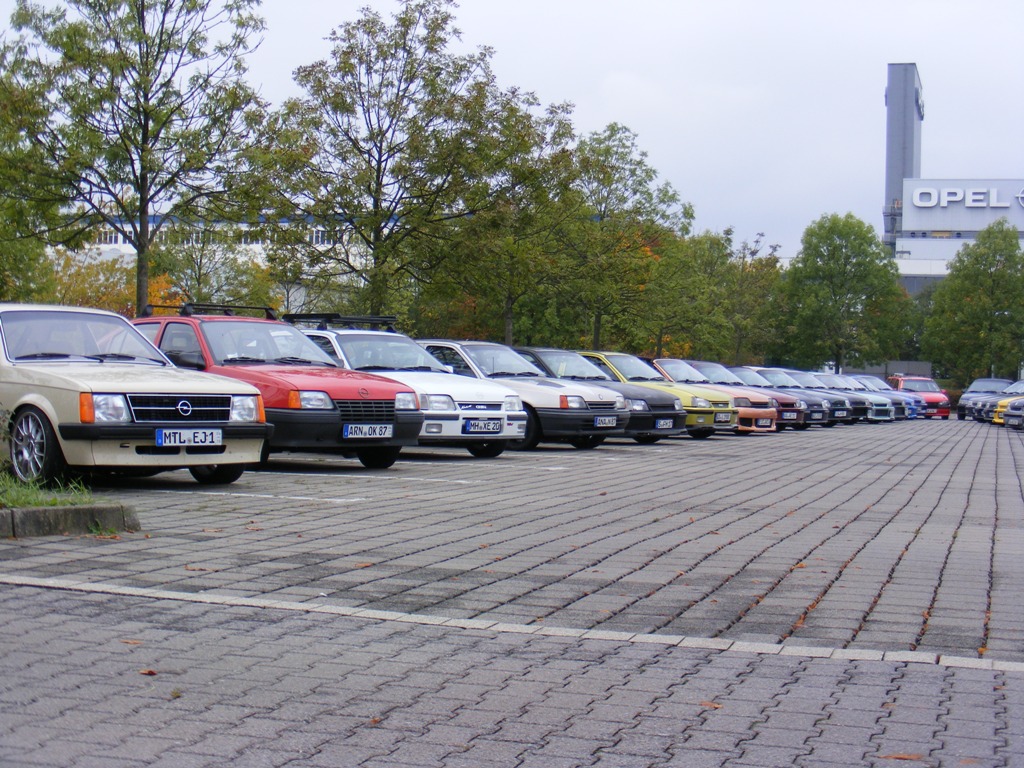 1. Zentrales Kadett-Forum Treffen 17.10.2015 Opel Werk Eisenach