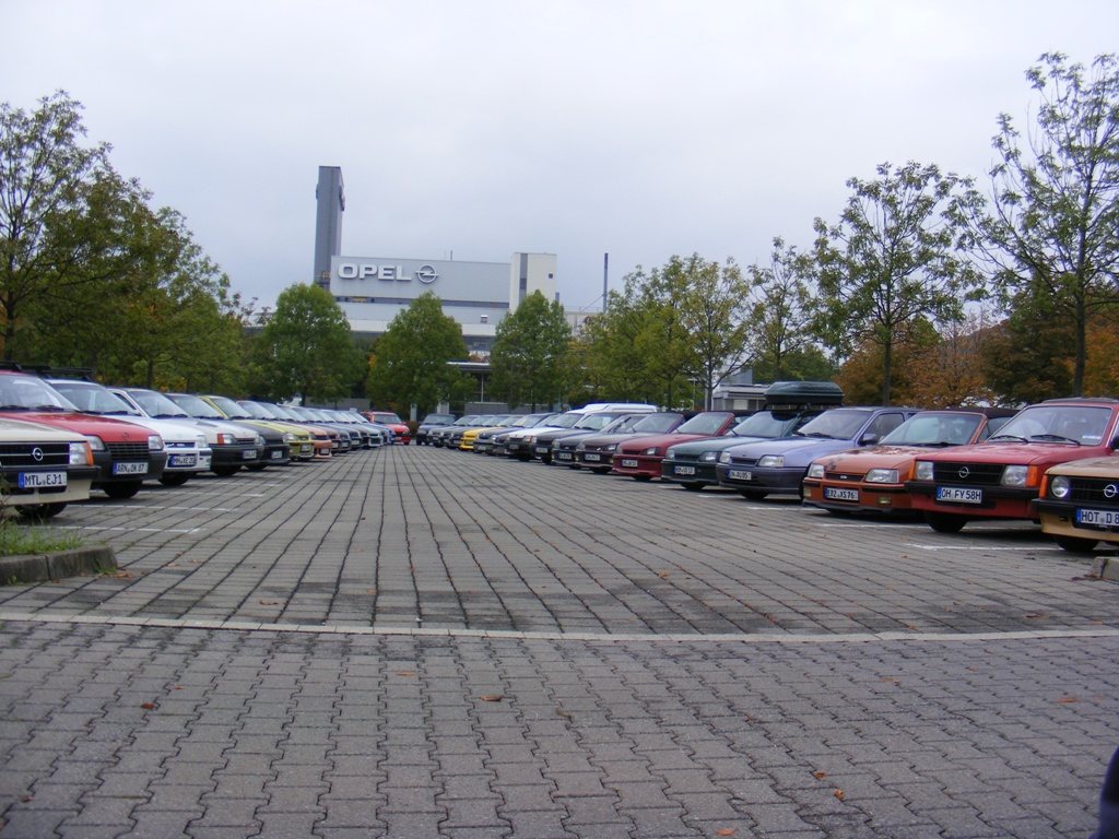 1. Zentrales Kadett-Forum Treffen 17.10.2015 Opel Werk Eisenach