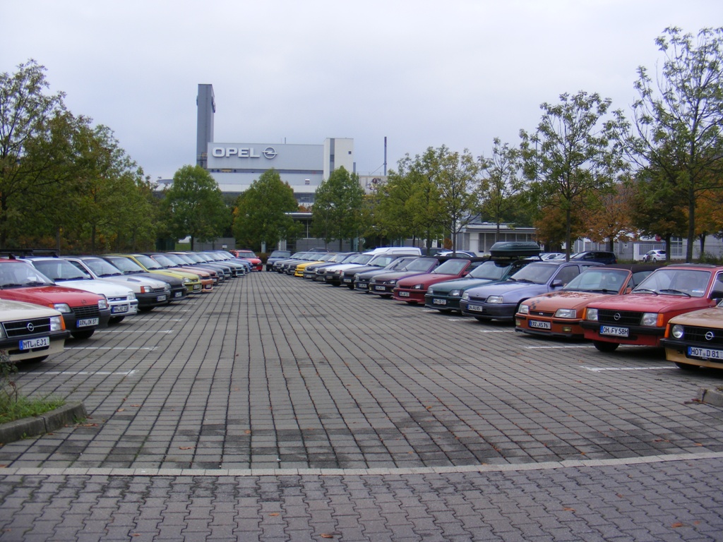 1. Zentrales Kadett-Forum Treffen 17.10.2015 Opel Werk Eisenach