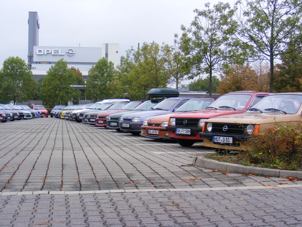 1. Zentrales Kadett-Forum Treffen 17.10.2015 Opel Werk Eisenach
