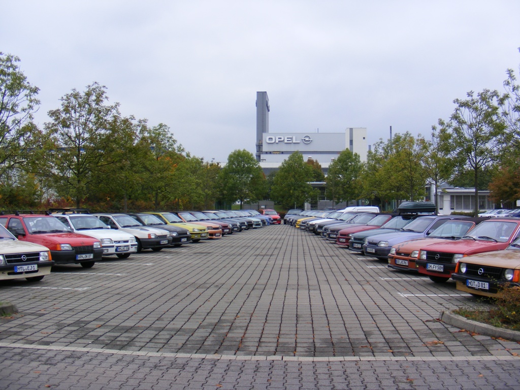 1. Zentrales Kadett-Forum Treffen 17.10.2015 Opel Werk Eisenach