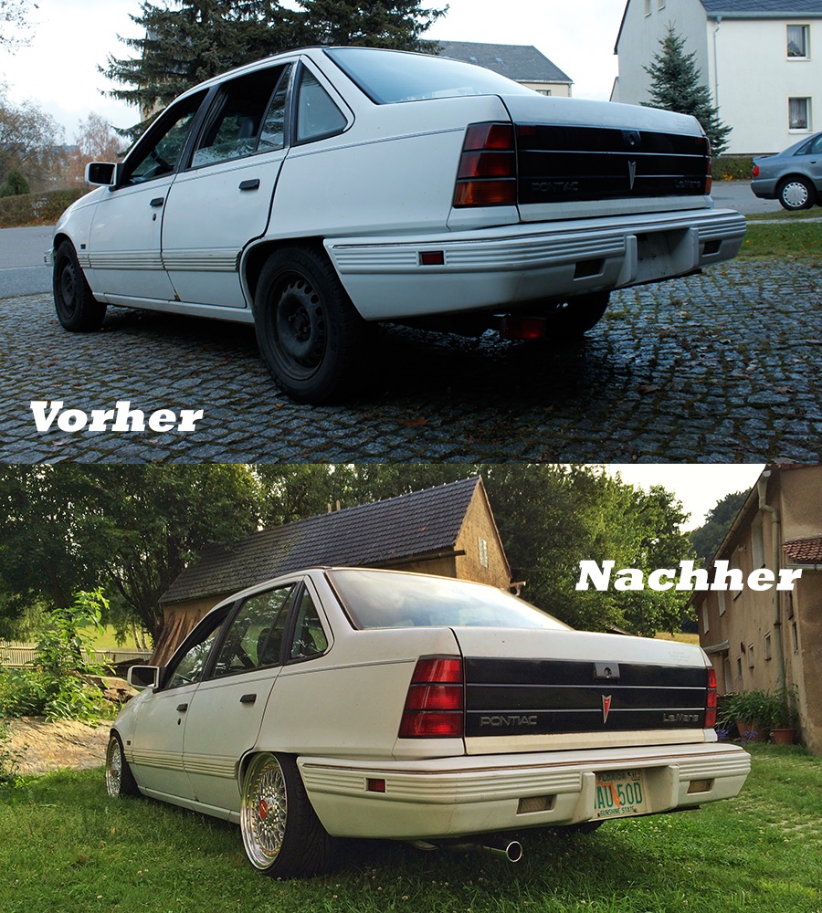 Vorher / Nachher Vergleich